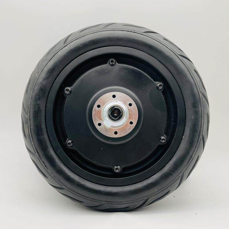 10电机碟刹轮毂电动车滑板车改装套件48V800W轮毂电机10*2.7-6.5