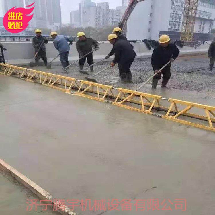 供应混凝土提浆整平机 修桥用振动梁 源头工厂实惠耐用