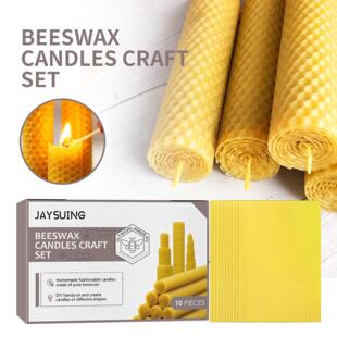 Jaysuing Beeswax Sheets Handmade DIY Christmas Atmosphere Cr