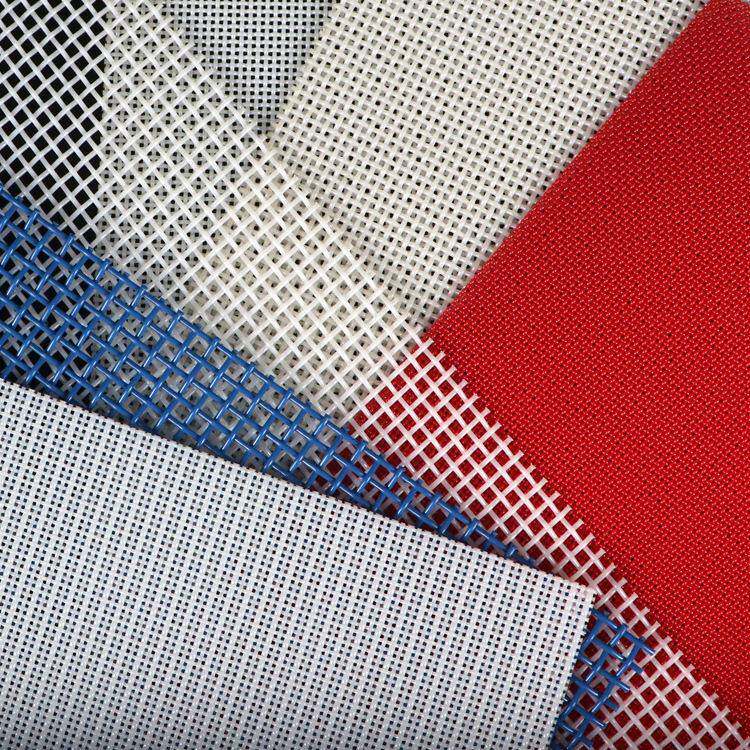方孔网厂家直销价格塑料平纹扁丝滤布输送带聚酯方孔网