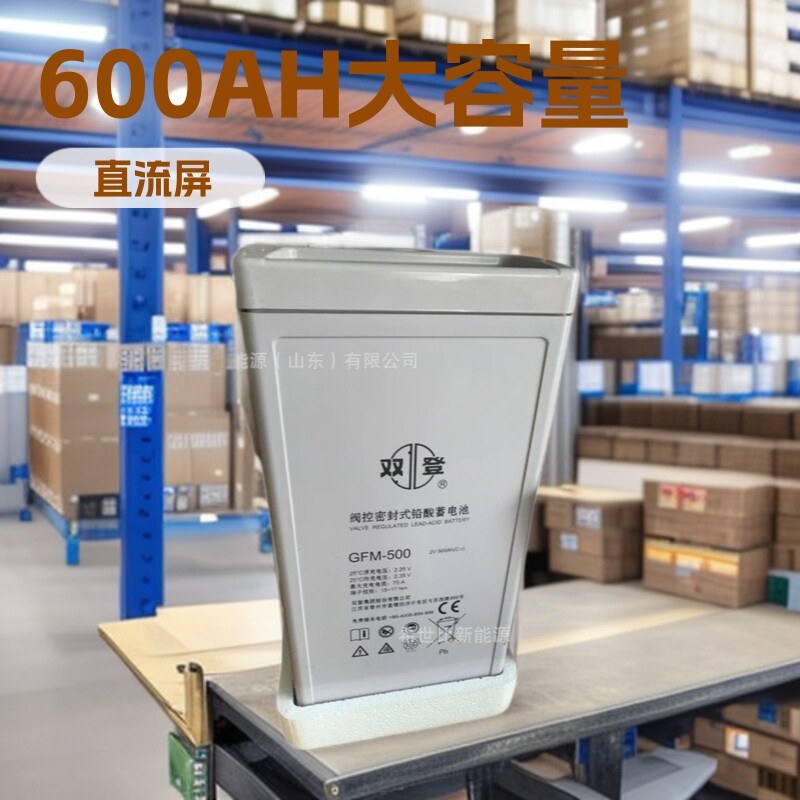 厂家双登蓄电池2V600AHGFM-600直流屏通讯铁路船舶照明设备