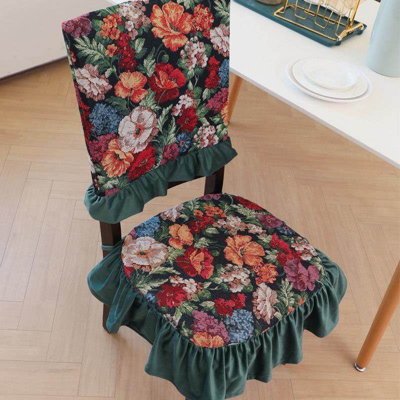 复古可拆洗实木椅子套罩餐椅套椅垫高级感餐桌椅子套罩ft美式复古,居家布艺,椅套/椅垫,淘宝优惠券,粉丝福利购,淘宝优惠卷