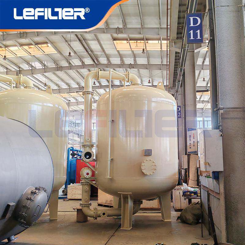 全自动多介质过滤器 120T/H 立式不锈钢水处理过滤罐