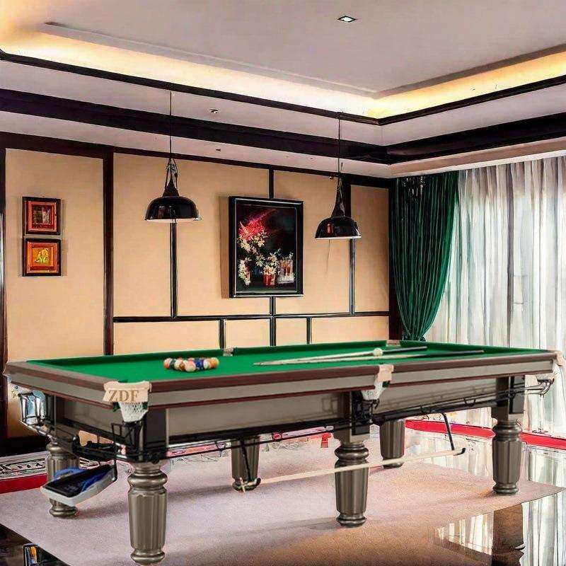 临汾俱乐部英式斯诺克太原英式斯诺克台山西深圳ZDF台球桌标准型