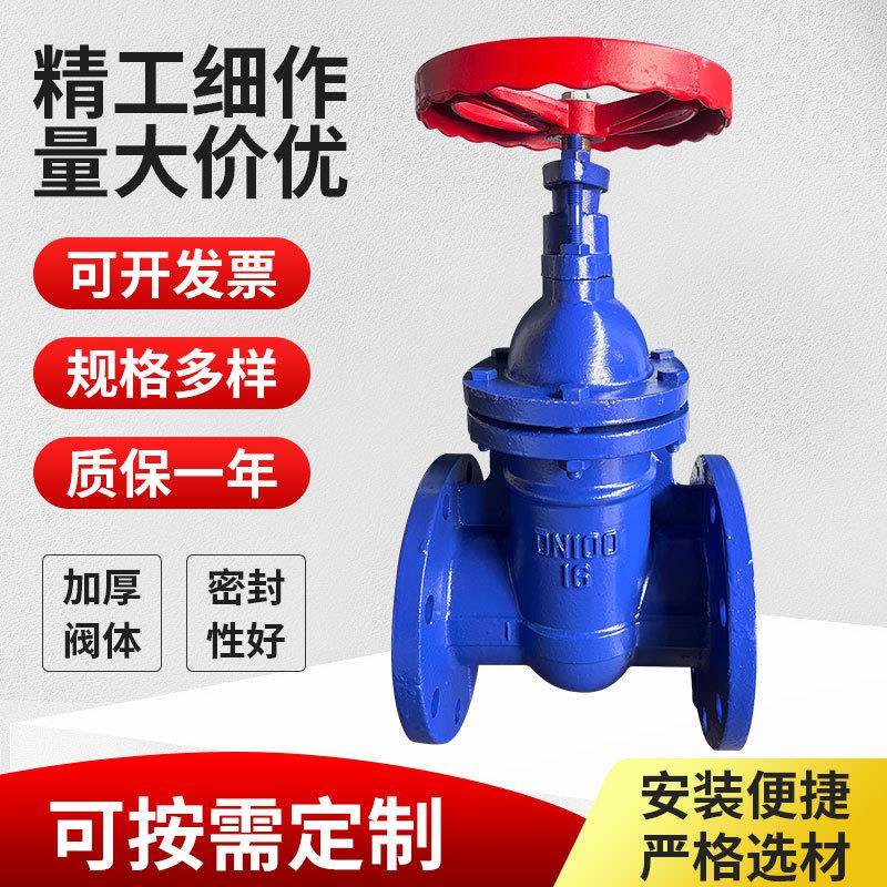 防护闸阀DN100大体铜芯铜杆防护硬密封闸阀厂家Z45T-16规格多样