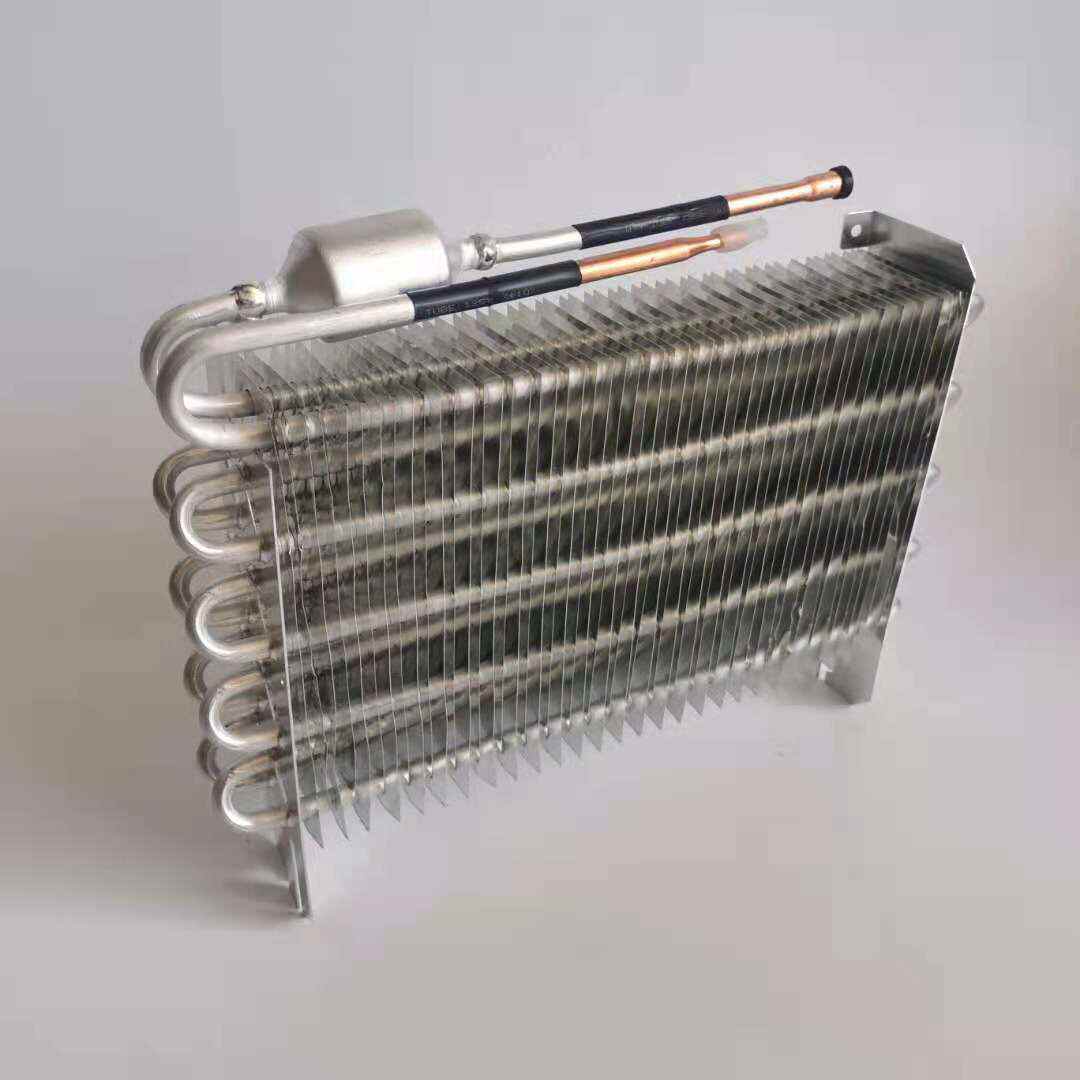 片散热蒸发器适用散热片 翅制冷 冷柜冷凝器铝散热器铝管铜管空调