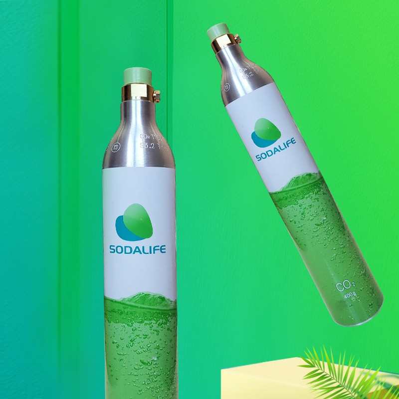 气泡水机通用气瓶二氧化碳钢瓶苏打水机替换气罐食品级CO2充换气