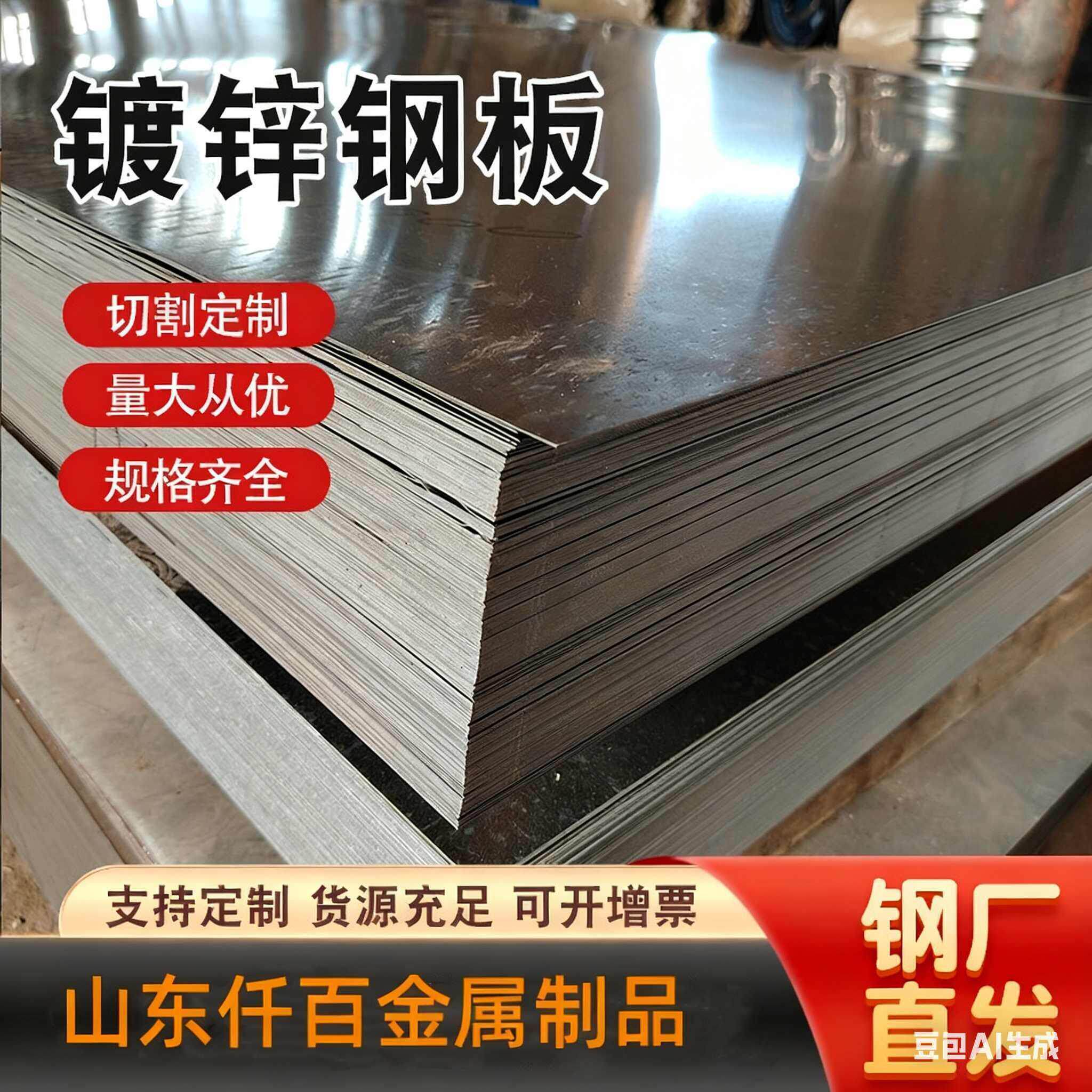 规格齐全/镀锌钢板/薄铁皮激光切割加工可按需定制