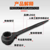 Wesser威逊进口尖尾棘轮套筒快速扳手重型梅花套筒机修架子工扳手