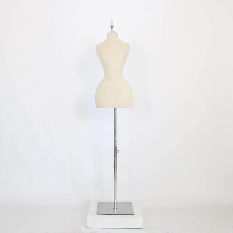 模特道具服装店女半身大码假人细腰橱窗展示人台架子人偶婚纱模特