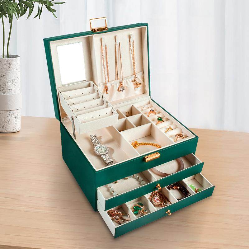 ins珠宝盒装饰品简约首饰包装