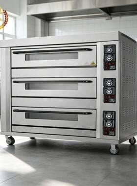 烘焙电烤箱 Bakery Electric Oven分层独立控温烤炉 跨境甲板烤箱