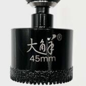 钎焊带齿钻头钻孔器电钻打孔瓷砖玻化砖贴砖全瓷大角羊干钻