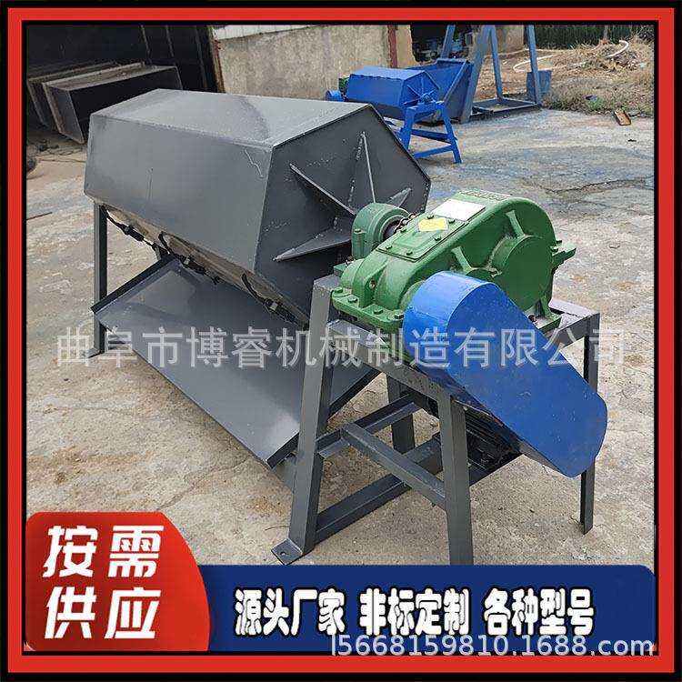 新沂市 电动滚筒式抛光机 鹅卵石滚筒打磨机大型六角干磨机