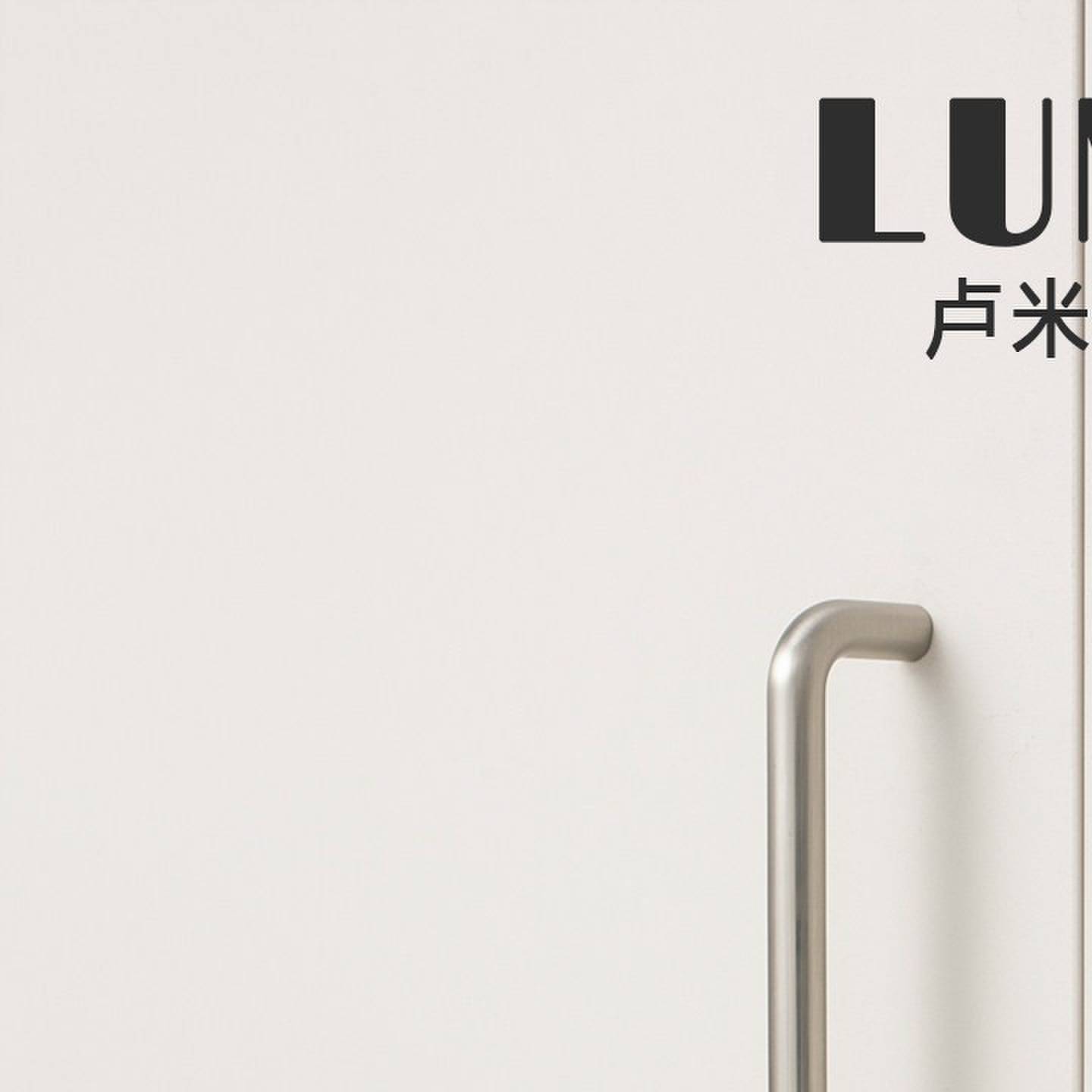 意式极简门把手橱柜抽屉衣柜门哑光银色中古风简约复古拉丝长拉手