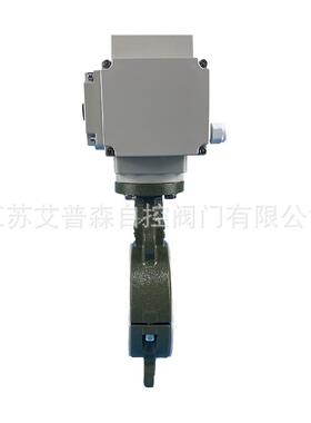 耐酸碱腐蚀流体控制阀D971F46-16电动全衬聚四氟乙烯对夹蝶阀