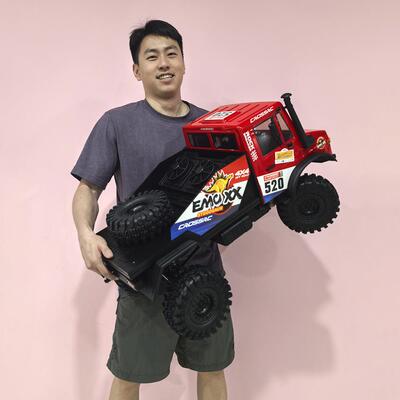 Crossrc EMO XX 1/6 大恐龙 剑龙 雷龙 RC遥控电动攀爬越野模型车