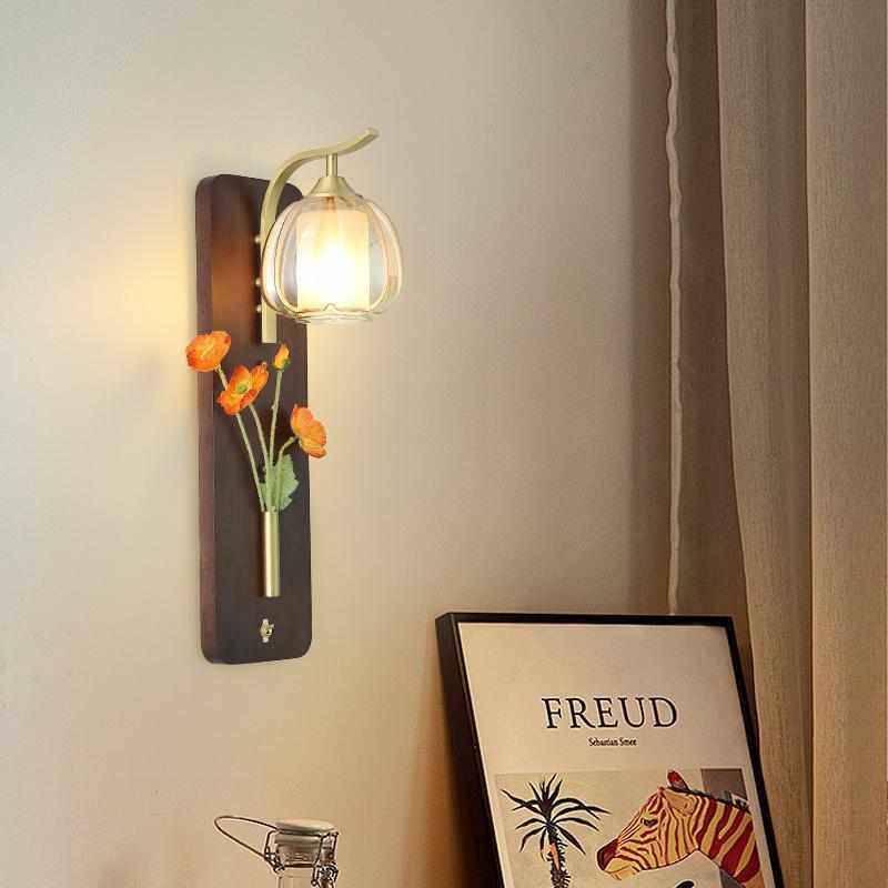 中古侘寂主卧室壁灯床头灯复古客厅法式中式创意艺术过道楼梯壁灯,家装灯饰光源,壁灯,淘宝优惠券,粉丝福利购,淘宝优惠卷