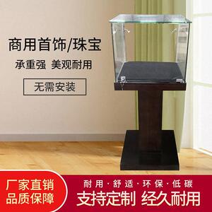 博物馆古董展示柜实木珠宝首饰品柜玻璃小型展厅瓷器陈列收藏立柜