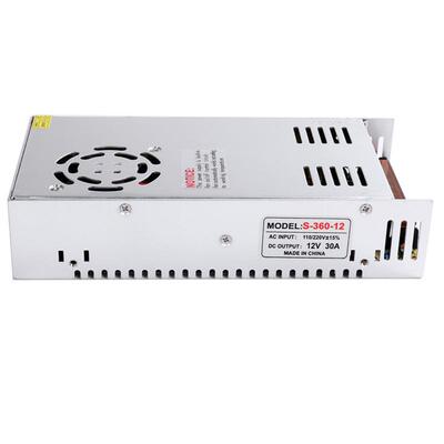 监控安防稳压打印机变压器12V30A350W半导体制冷片用开关电源360W