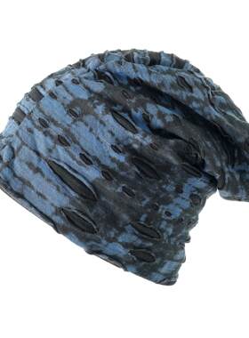 Niche Distessed Ripped Hole Pile Hat Personality tendy Baoto