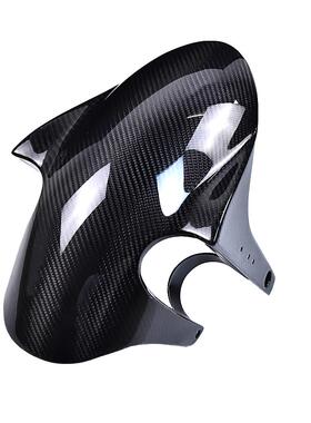 适用Aprilia 阿普利亚 RSV4 Tuono 改装碳纤维前挡泥 挡泥瓦除土