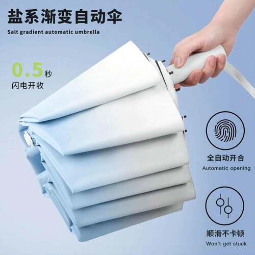 ZRGAE晴雨伞防晒防水两用男女遮阳伞加大加厚加固折叠抗风送礼