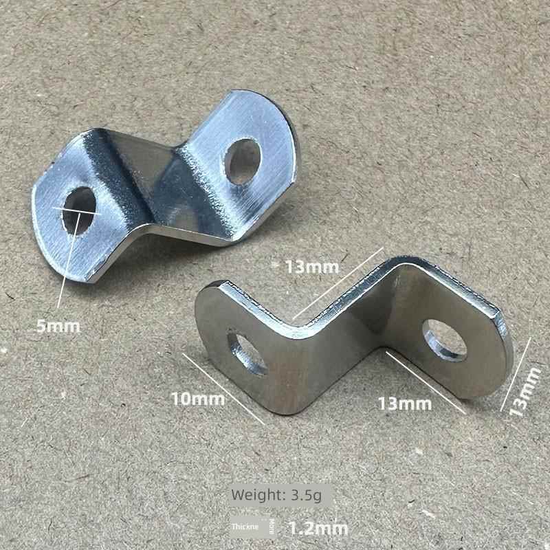 Z型角码固定件高低压片 画框背板梯形角码紧固连接件相框五金配件