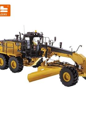 适用1:50卡特18M3自行式平地机合金工程车模型摆件85521