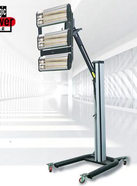 厂家直销3KW智能数字红外线烤漆灯SG-3DG测温测距三灯可控可移动