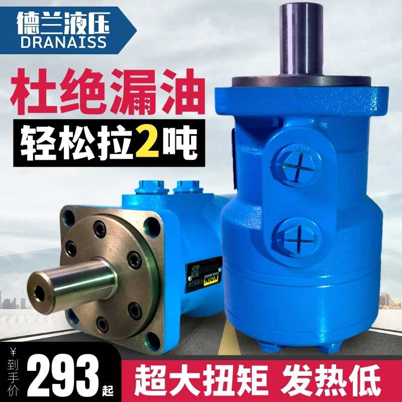 液压马达BM2/BMR-80 125 250 315 400 500高速低速大扭矩油压马达