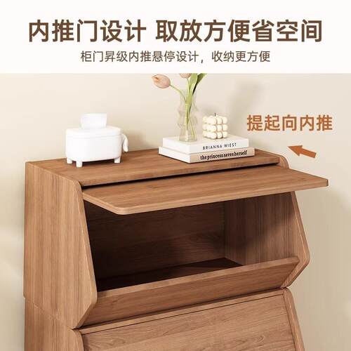书架落地收296纳物柜储柜家用厅沙发边零客食卧室幼儿园绘本架书