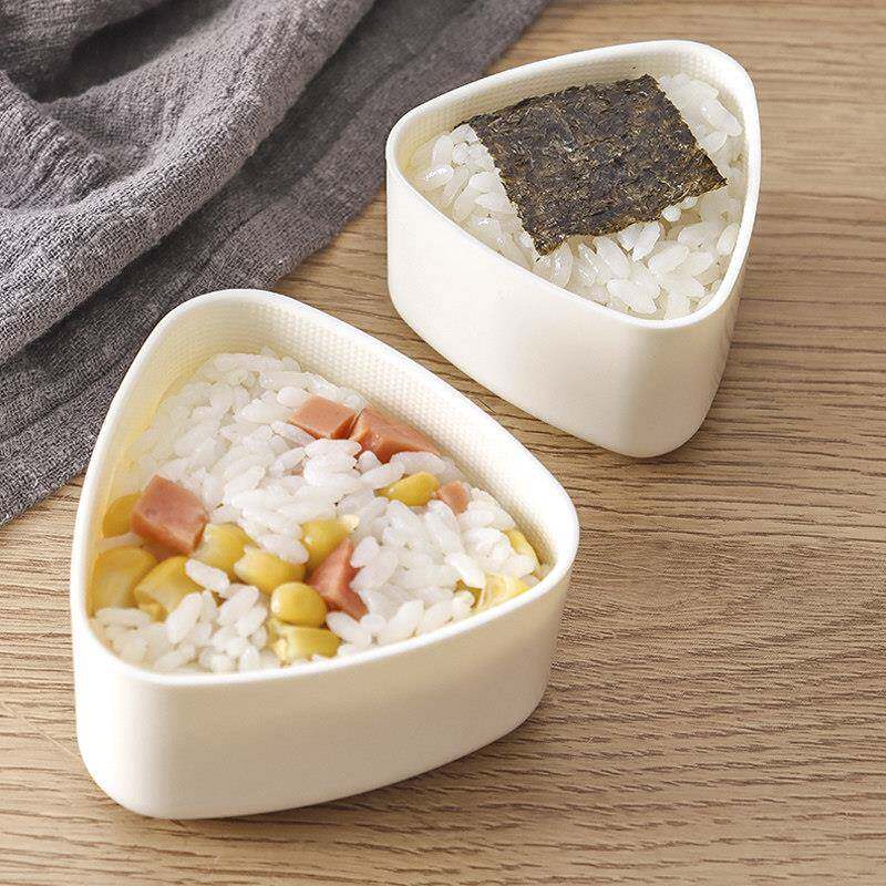 日本三角饭团模具工具日式儿童宝宝神器寿司便当制作盒食品级
