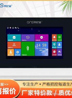 卡楼宇对智讲系单统元门禁刷密码能安防别墅高清彩ANS-F004色可视