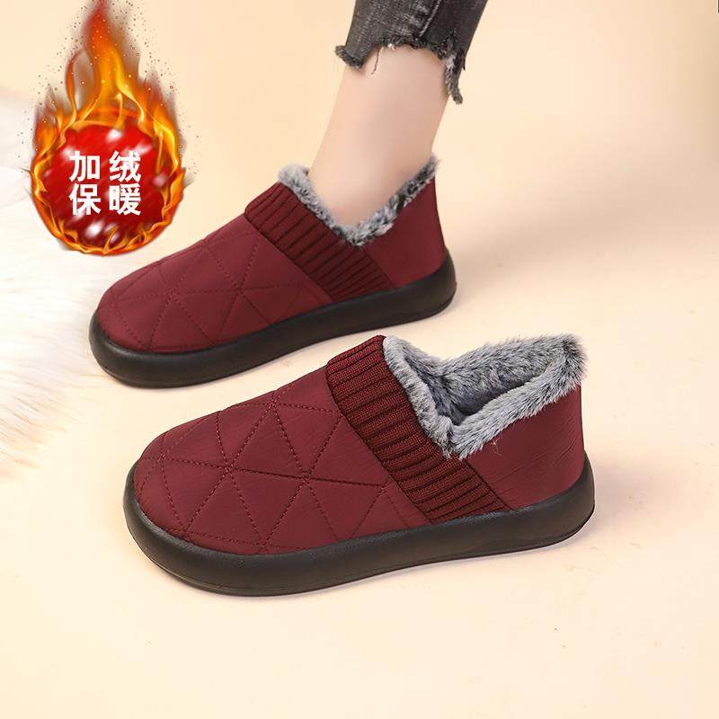 高档鞋老北京棉女加绒保暖底中老年冬妈妈鞋软舒适老人鞋防滑老太,女鞋,棉鞋,淘宝优惠券,粉丝福利购,淘宝优惠卷