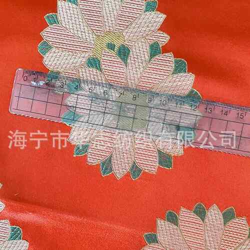新款直销 75cm南瓜花提花面料 唐装儿童拜年服手工diy宝宝织锦缎