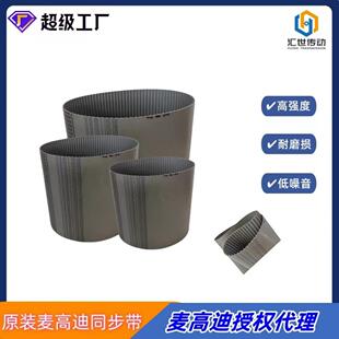 MEGADYNE聚氨酯钢丝同步带T10960宽度15mmPU无缝皮带