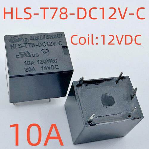 全新 5脚 20A 继电器 HLS-T78-DC12V-C T78C-12V