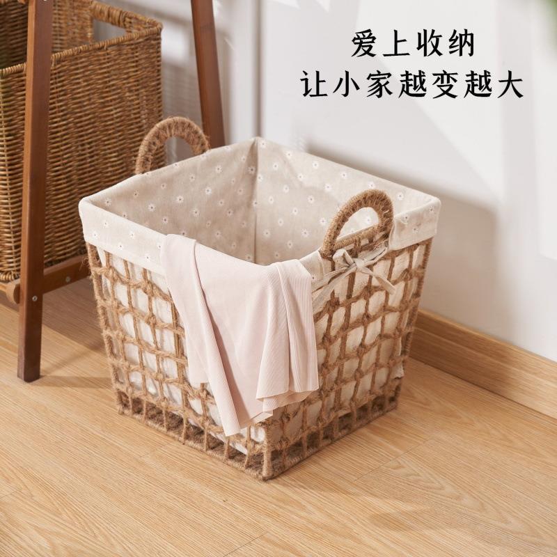 风衣筐衣HEV家用酒脏衣篮藤编脏衣脏服收纳筐店整理脏衣篓洗篮子