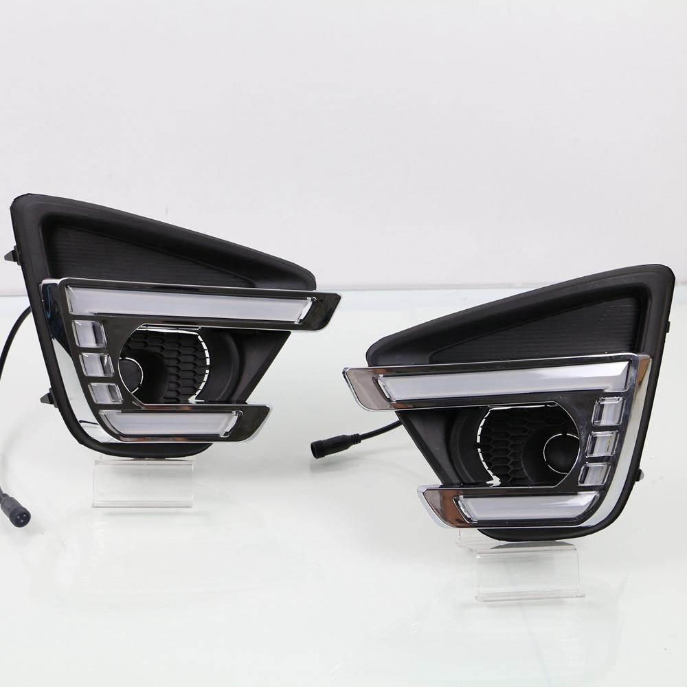 适用于马自达CX-5日行灯导光日间行车灯改装LED白光转向黄光流水