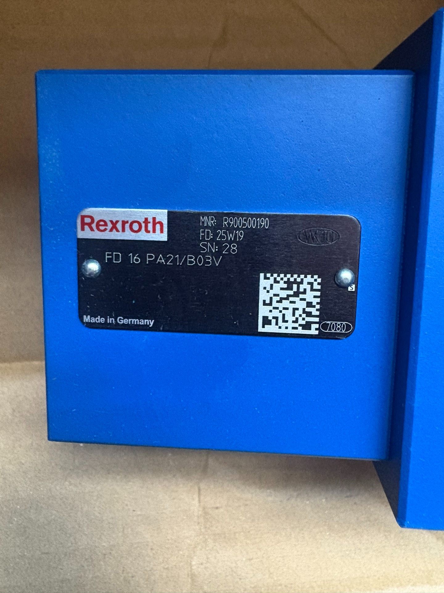 力士乐平衡阀R900500190  FD16PA21/B03