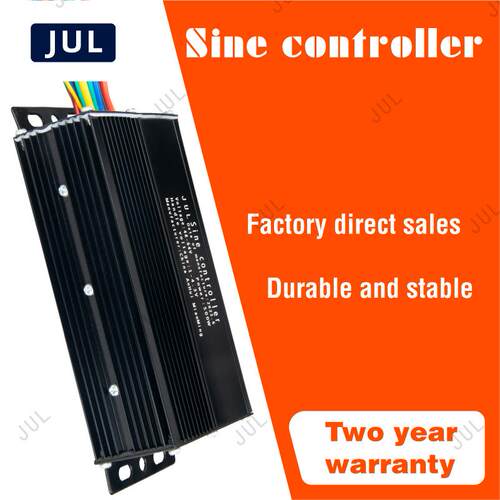 跨境厂家现货黑金三模正弦波静音电动车控制器36V48V60V72V通用