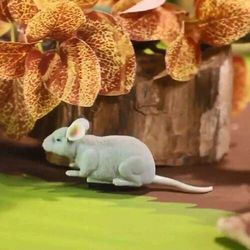 Electric Mouse Toys Cat Play Automatic Escape Robot Vibratio
