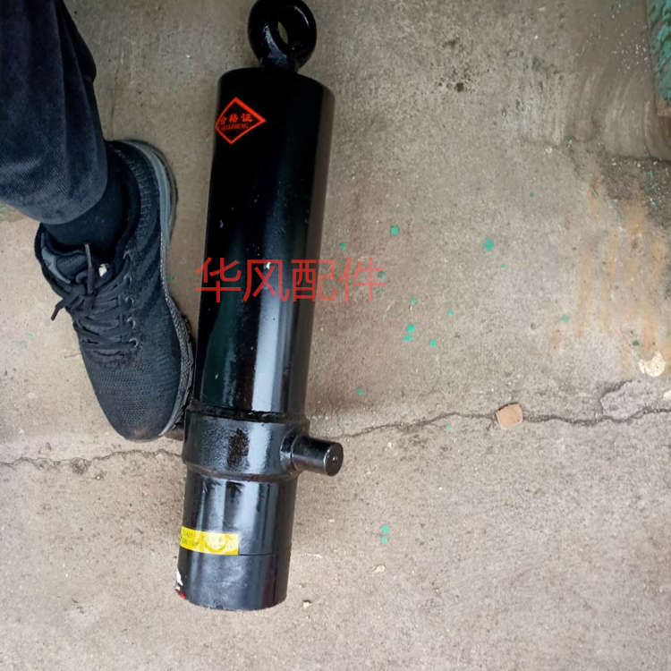 时风三轮车自卸油缸农用车配件翻斗101液压顶泵3TGI后货箱千斤顶