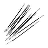 小提琴尾绳金属防滑钢丝尾绳大提琴中提琴尼龙拉绳10个装 提琴配件