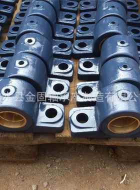 轴承座HZ030 HZ040 HZ045 HZ050系列整体式铜瓦滑动轴承座