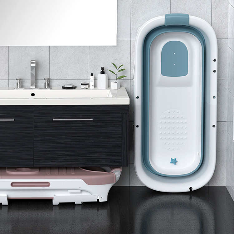 加长1.33米折叠浴桶大人泡澡桶洗澡桶成人浴缸大号全身浴澡桶加厚