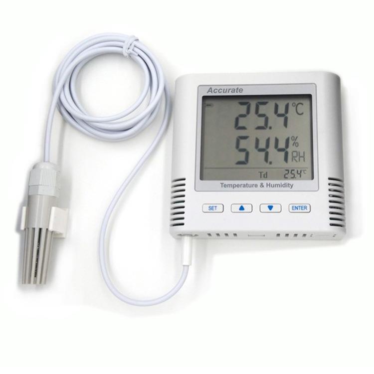 ECI智能温湿仪度控制器显高精度数温度湿度控制开关量房工机程用