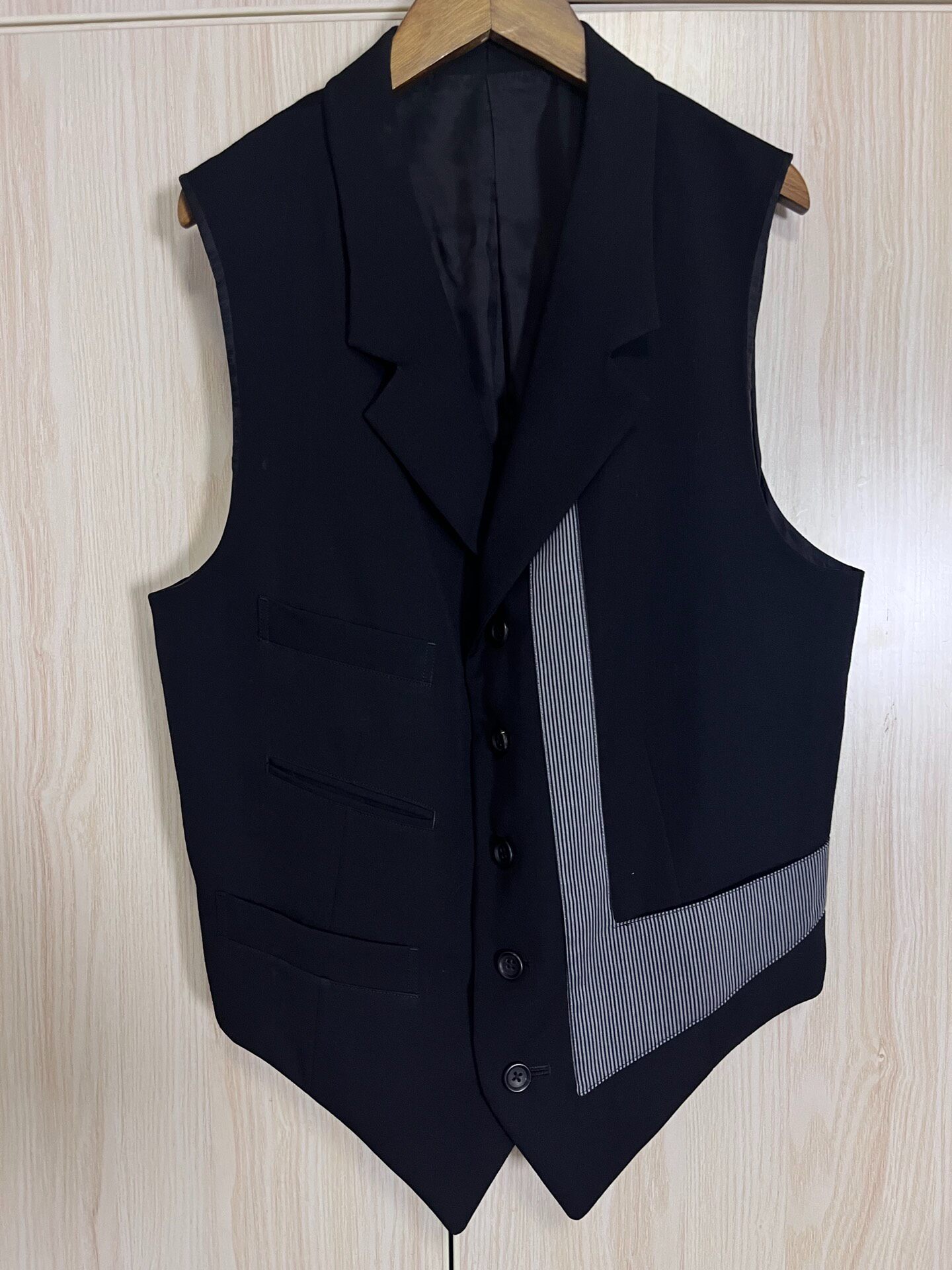 Yohji Yamamoto 24ss Black Vest
