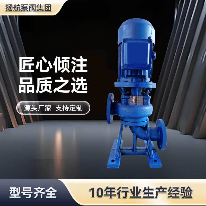 扬航LW直边立式排污泵潜水泵1.5KW污水泵排水提升泵耦合式潜污泵